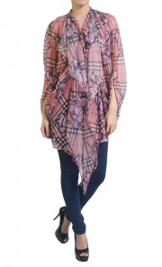 Chiffon Rose Top in Pink