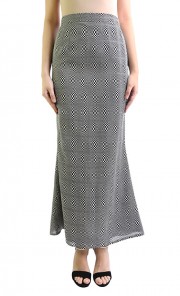 Luce Skirt in Black and Grey