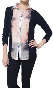 Cygni Shirt in White Print