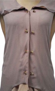 Sangria Blush Sleveless Top 