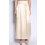 Box Pleated Skirt in Cream