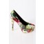 Moschino Pumps in Blue Floral