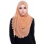 Ameena Shawl in Orange Brick