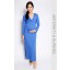 Nursing Dress in Royal Blue