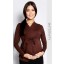 Sweater Cardigan in Brown
