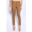 Skelly Zip Stretchable Tailored Pants in Khaki