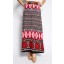 Mali Maxi Skirt in Red