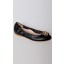 SPUR Signature Concealed Heel Flats in Black