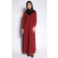 Abeer Jubah in Firebrick Red