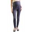 Denim Long Leggings in Navy