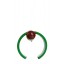 Bauble Bangle in Green