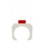 Square Angle Bangle in Red