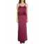 Shout Dress in Maroon