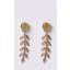 Elms Earrings in Green Garnet 