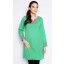 Essence Full Sleeves Kurti Top in Sorbet Green