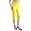 Quarter Preggings in Yellow