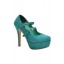 Ashleigh Pumps in Green