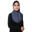 Amani Tudung Syria Style in Denim Grey