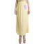 Novelty Heart Maxi Skirt in Yellow