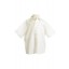 Boy Short Sleeved Shirt in Cream