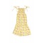 Floral Liliane Playsuit in Yellow 