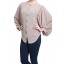 Puffed Sleeved Shirt in Beige
