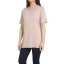 Relaxed Studded Tee Top in Blush