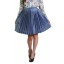 Pleated Skirt in Blue
