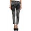 Checkered Pants in Black