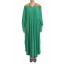 Jubah Balqis in Green and Brown