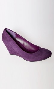 Alpha Wedges in Purple 