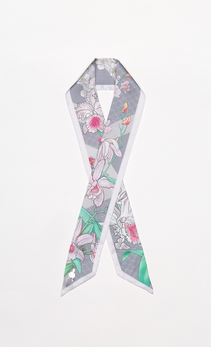 The Blooming dUCk - Orchid Twilly - Grey image 2