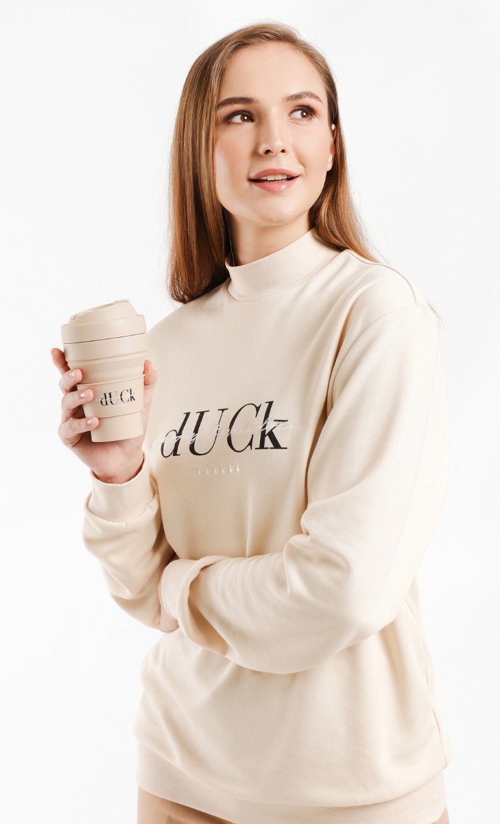 The Birthday Collection - Collapsible Cup in Beige image 2