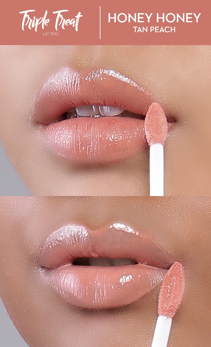 Triple Treat Lip Trio - Honey Honey image 2