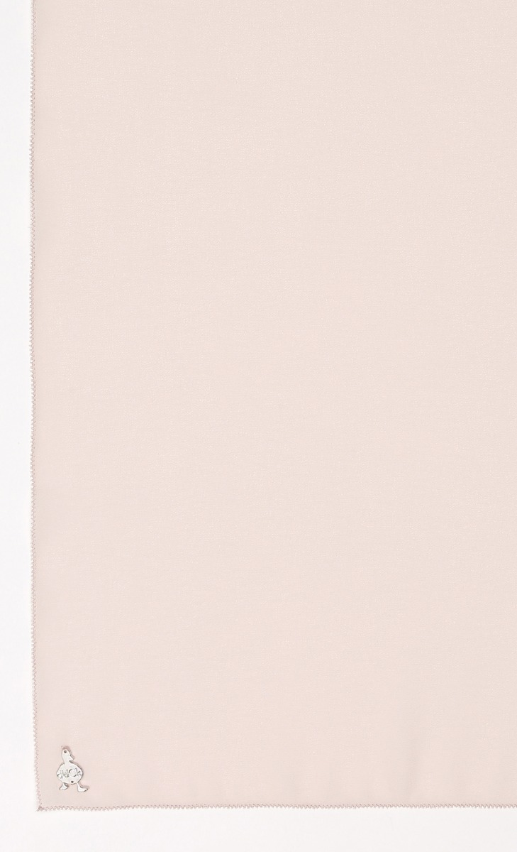 Chiffon Shawl with Nanotechnology in Creamy image 2