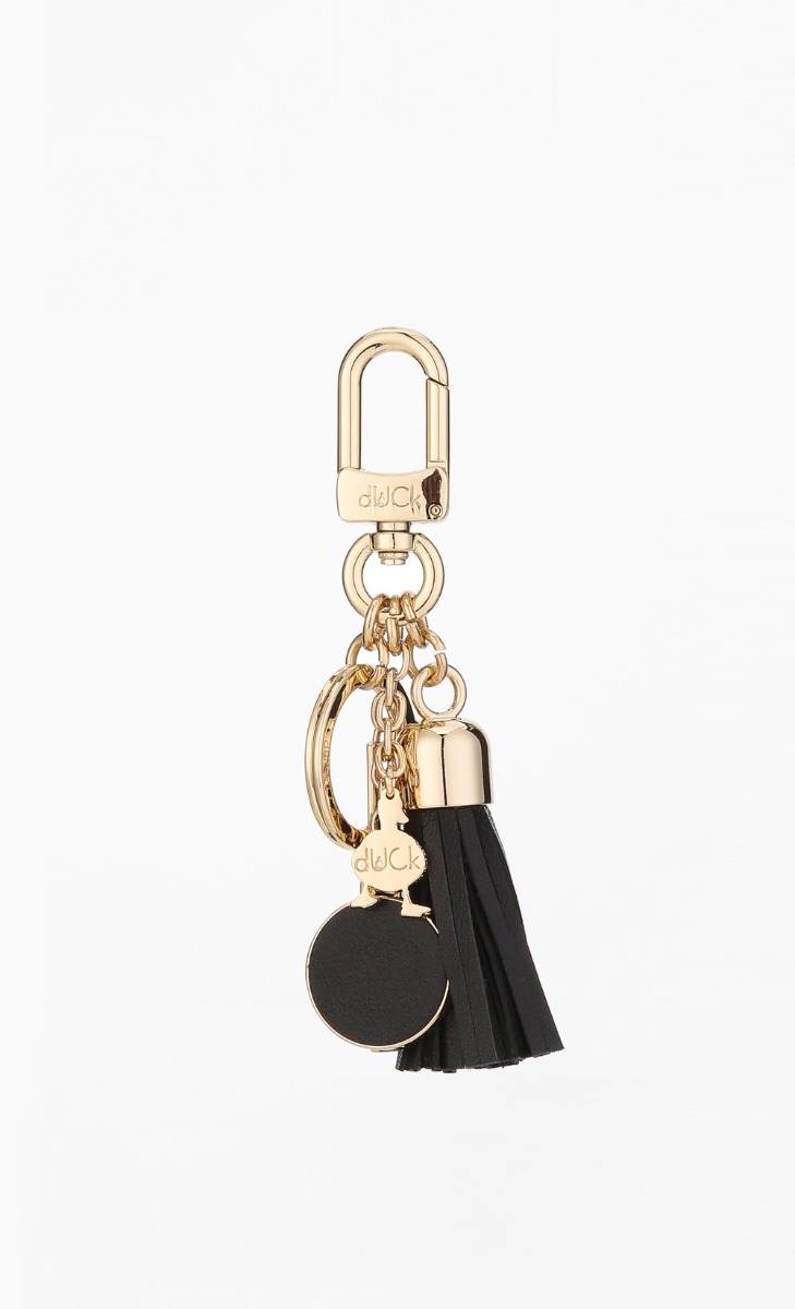 Silhouette Tassel Keychain in Twilight image 2