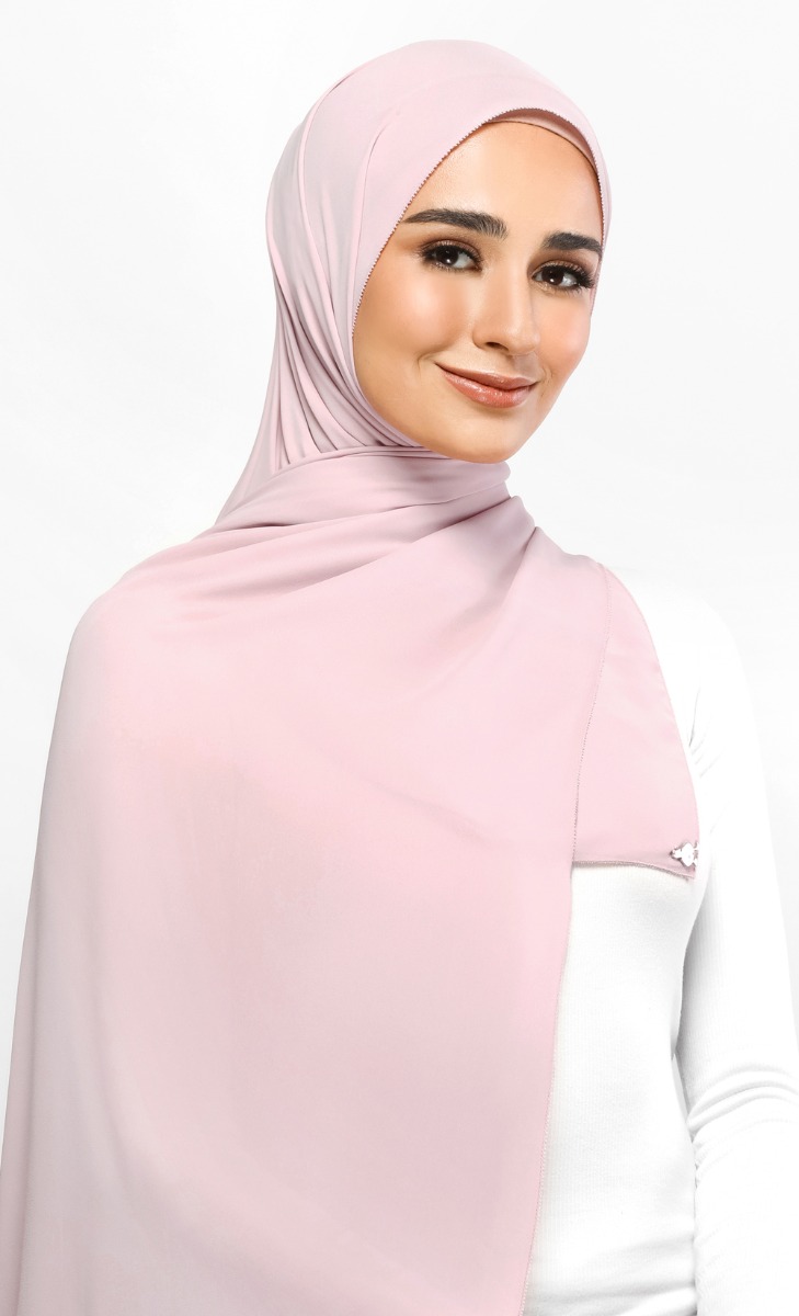 Frappe Shawl with Nanotechnology in Fairy Floss | FashionValet