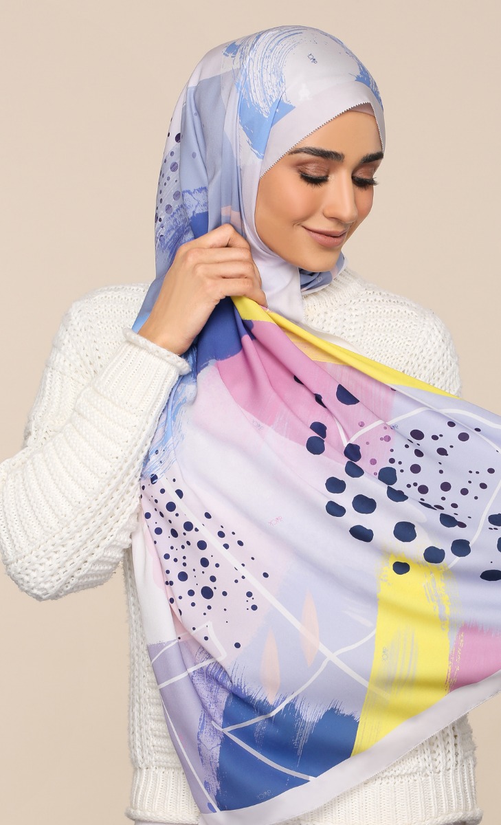 The Artsy dUCk Shawl - Whimsical