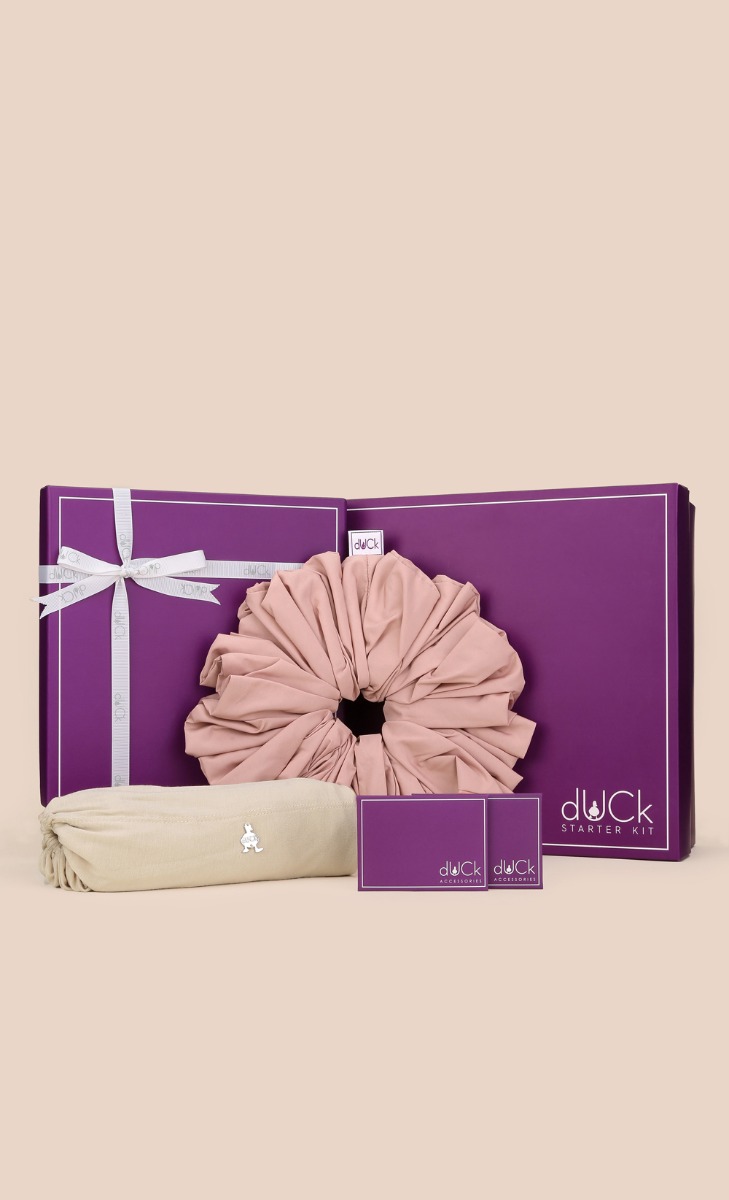 Starter Kit - Satin Silk Square Scarf in Pumpkin Latte