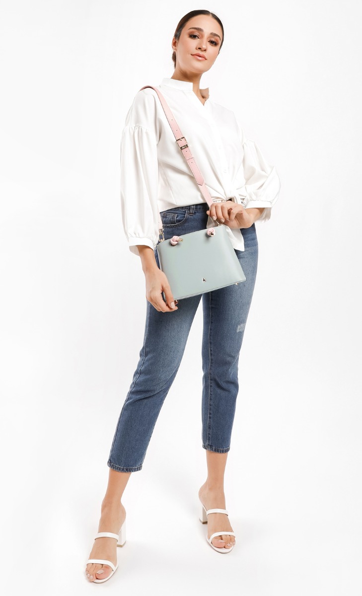 Bag Strap - Dahlia Bag in Blush image 2