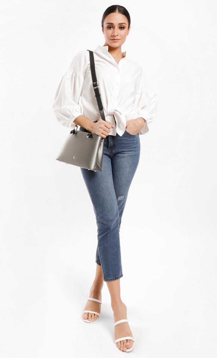 Bag Strap - Dahlia Bag in Black image 2