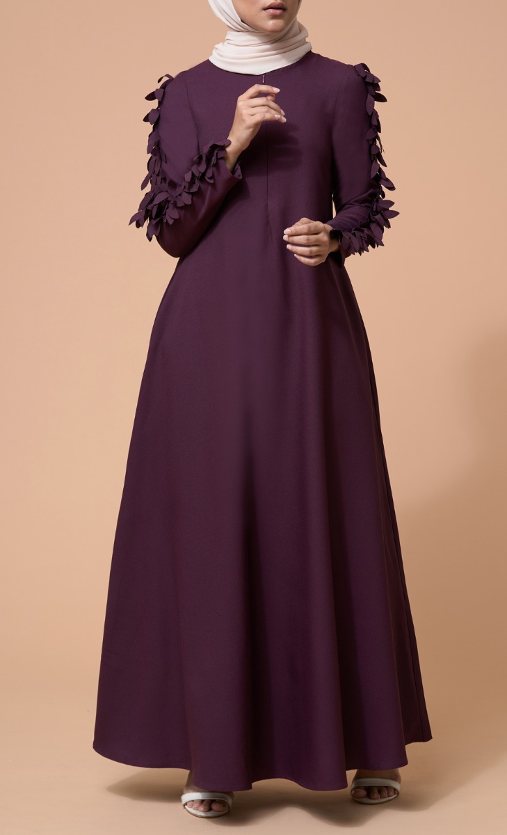 Raina Dress in Purple Potion