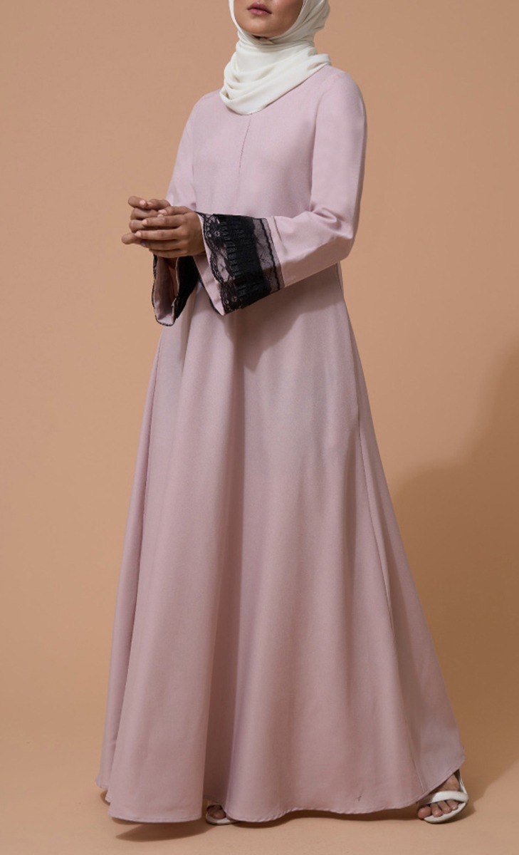 Aifa Dress in Peach Blush