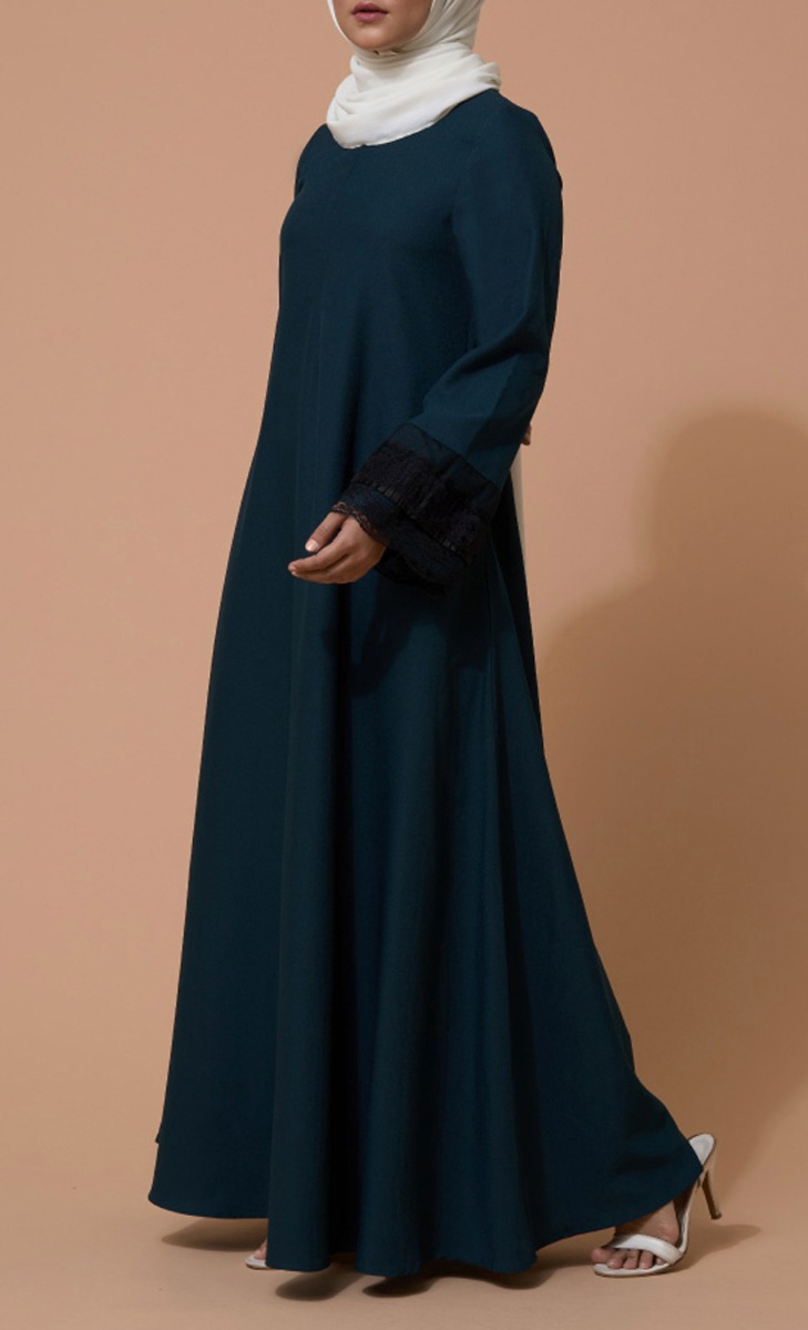 Aifa Dress in Pine Green