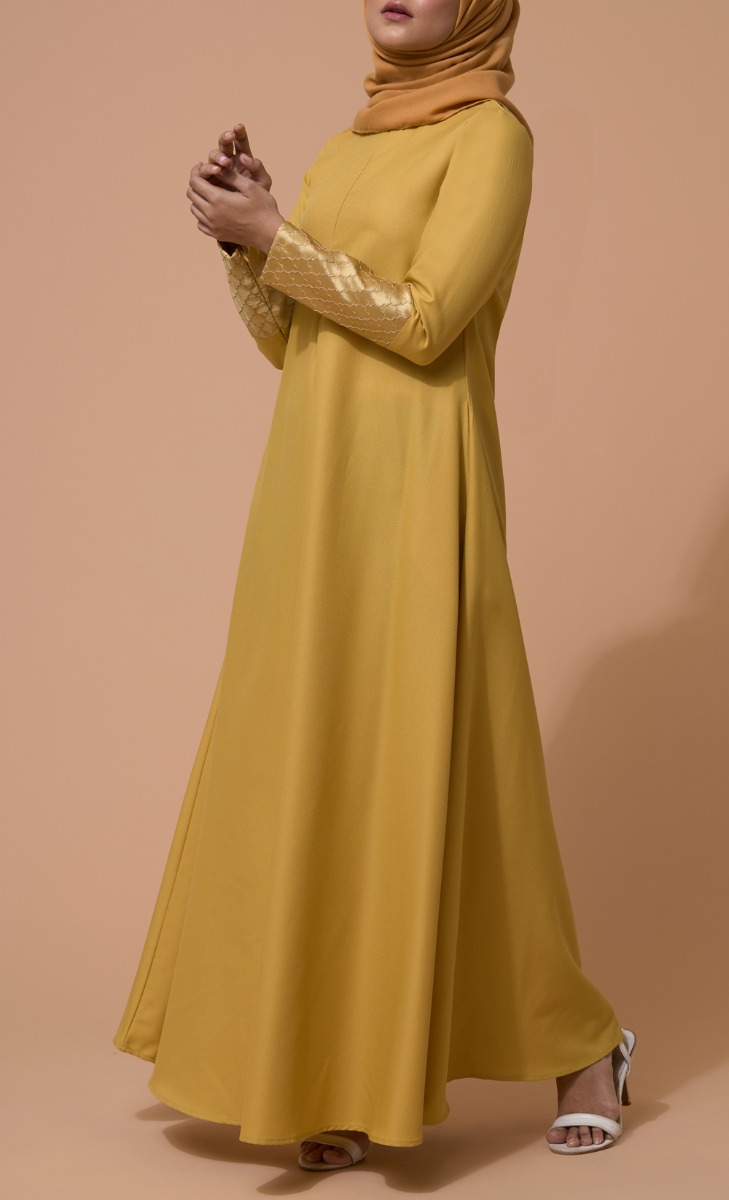Raffa Dress in Aspen Gold