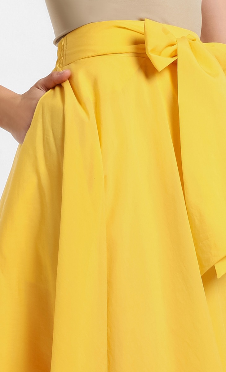Valentina Skirt in Laguna Yellow image 2