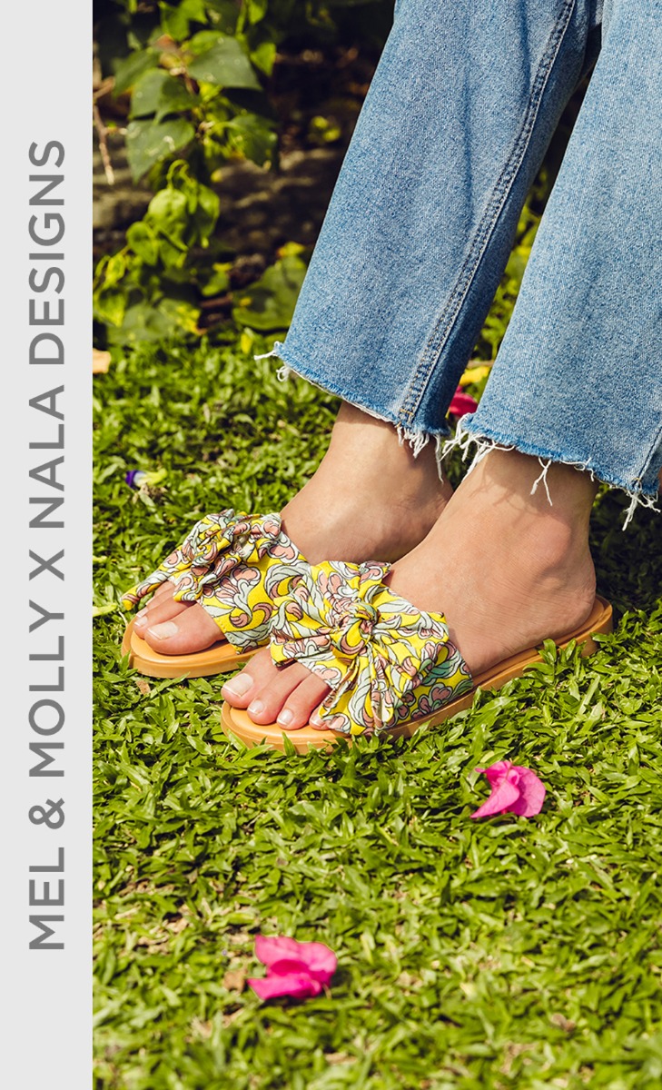 Joget Sandals In Coral Pink