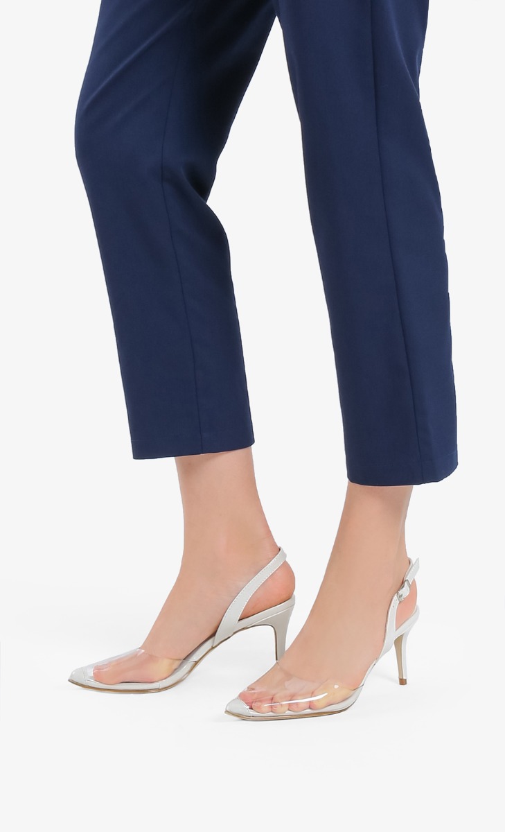 Lilah Heels In White