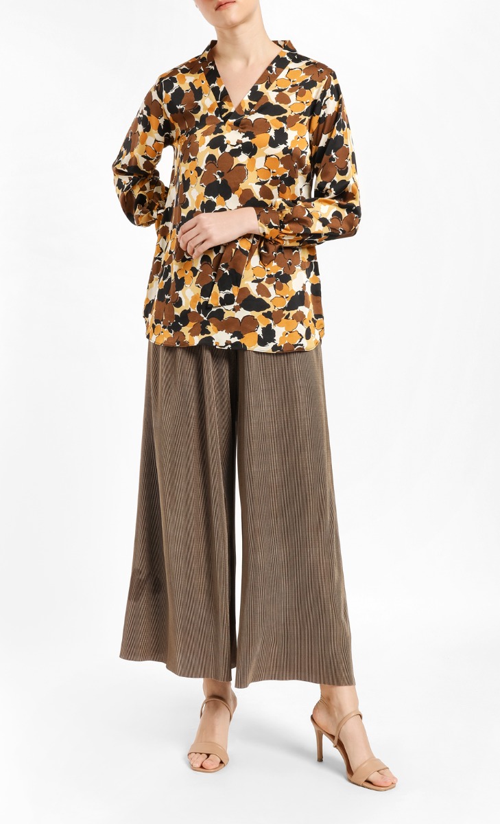 Mollie Top in Mustard