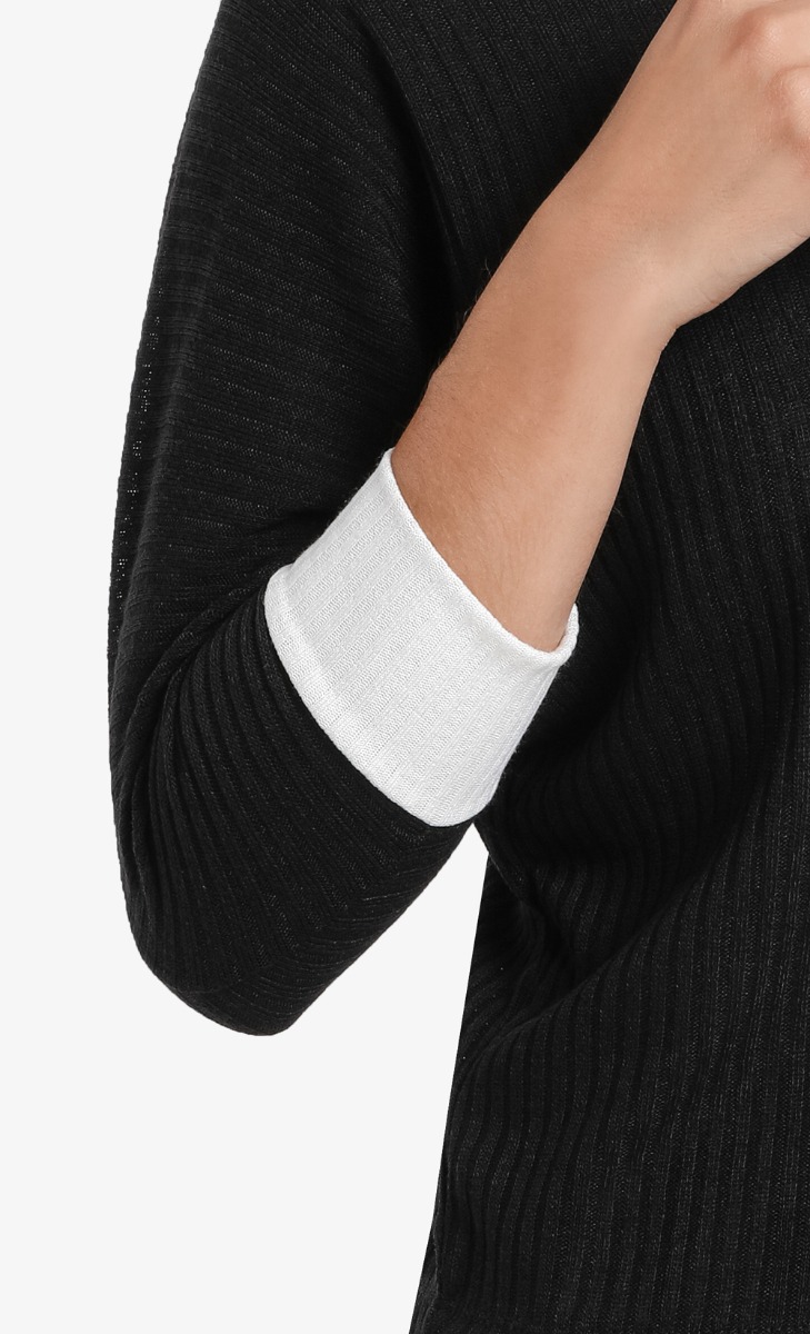 Priscilla Long Sleeve Shirt in Black image 2